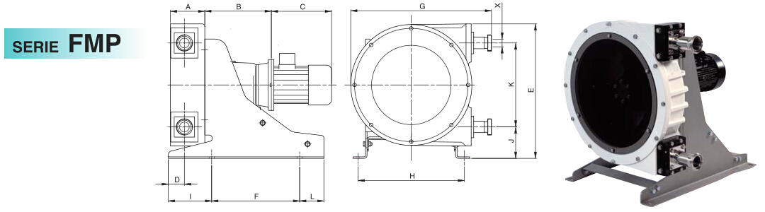 意大利OMAC蠕動(dòng)泵FMP系列尺寸圖
